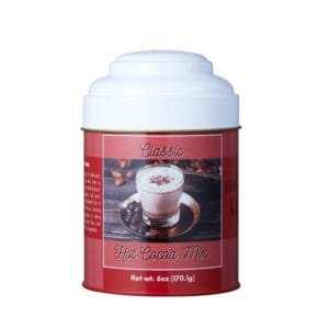 Dome Lid Round Tin - Perfect Packaging Solution for Tea and Cocoa